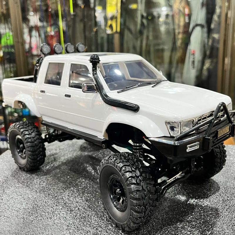 C64-1 New WPL RC CAR 1/16 2.4G Full Scale 4WD Adults Climbing Car Off Road Vehicle C24 Pickup Truck Remote Control Boy Model Toy