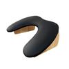 Russian-Style Foldable U-Shaped Leather Manicure Hand Rest with Butterfly Design
