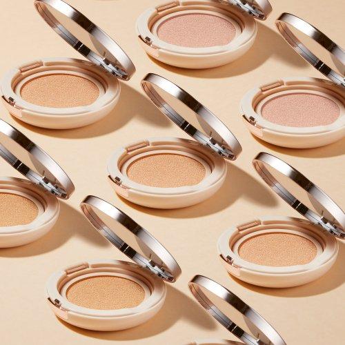 Makeup Helper Ampoule Glow Cushion 23g Rose Glitter