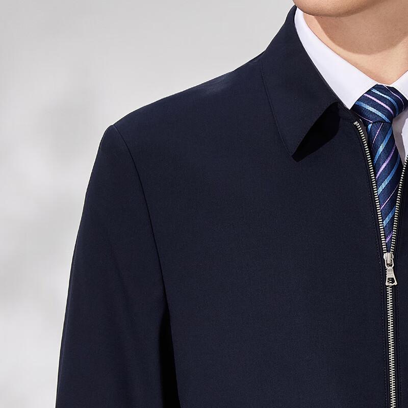 Antonio Men's Business Worsted Wool Lapel Jacket