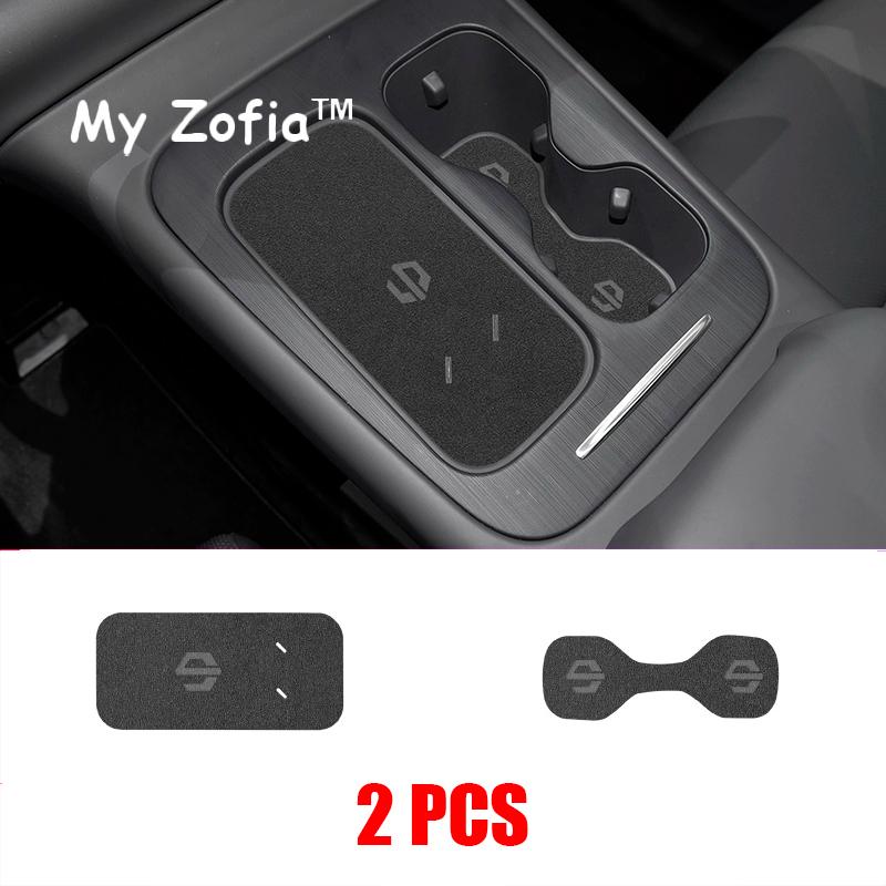 For Leapmotor C10 2024 2025 2026 Car Water Cup Coaster Waterproof Anti Slip Car Cup Holder Coasters Leather Mat Accessories