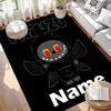 Custom Name Personalized Labubu Print Carpet, Versatile Home Decor Rug, for Playroom, Apartment, Balcony, Entryway, Hallway Gift