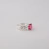 Pink Tourmaline Gemstone 925 Sterling Silver Women Jewelry Designer Ring For Anniversary Gift CZR-15-2