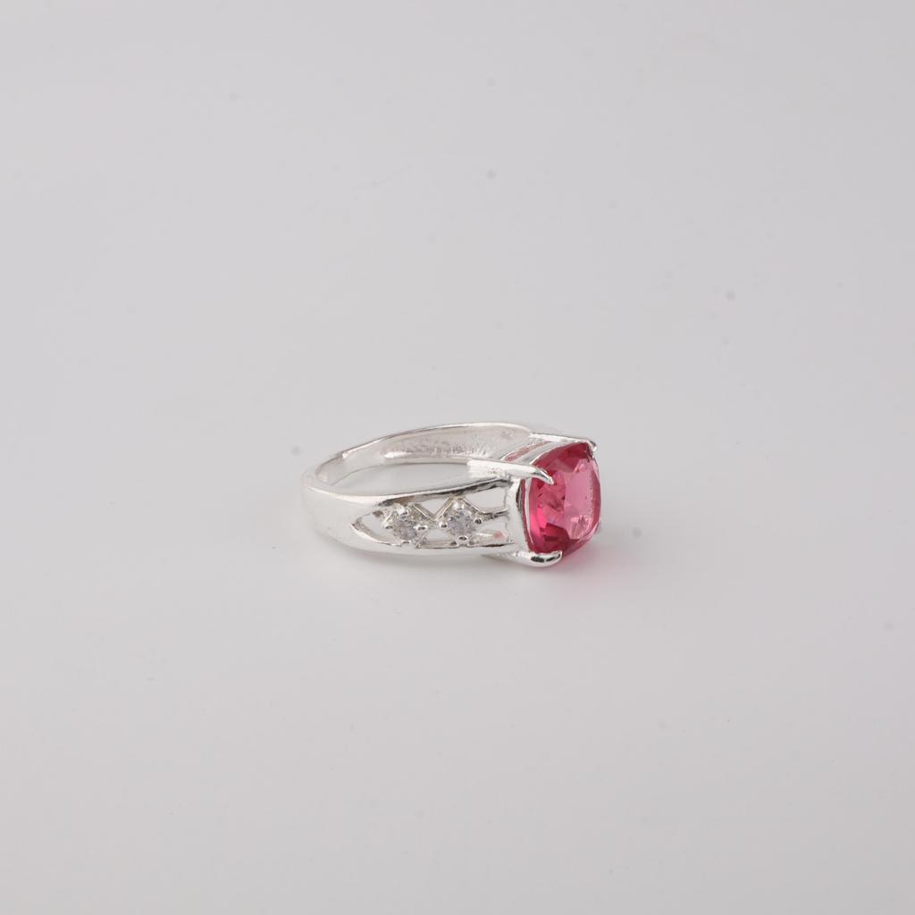 Pink Tourmaline Gemstone 925 Sterling Silver Women Jewelry Designer Ring For Anniversary Gift CZR-15-2