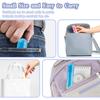 1/4pcs Folding Travel Toothbrush, Portable & Saves Space with Case, Soft Bristles for Camping Business Trips, Oral Care Kit