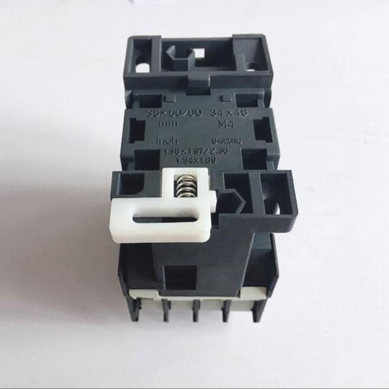 B97A-CJX2-0910 3-Pole AC Contactor 3 Phase Normally Open(NO) 220V Coil Voltage 9A Din Rail Mounting