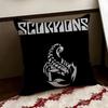 SScorpionsS Band Cushion Cover Reversible Soft Durable Pillow Cover Home  Car MultiScene Use for Daily Comfort