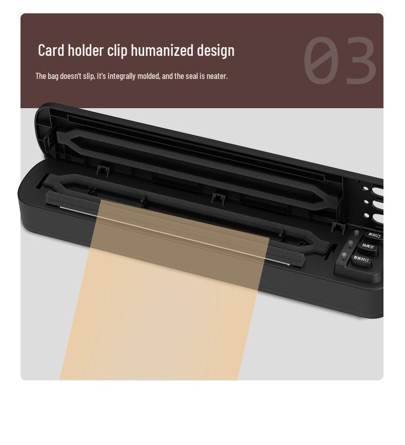 Household Automatic Vacuum Sealer for Tea and Food Preservation