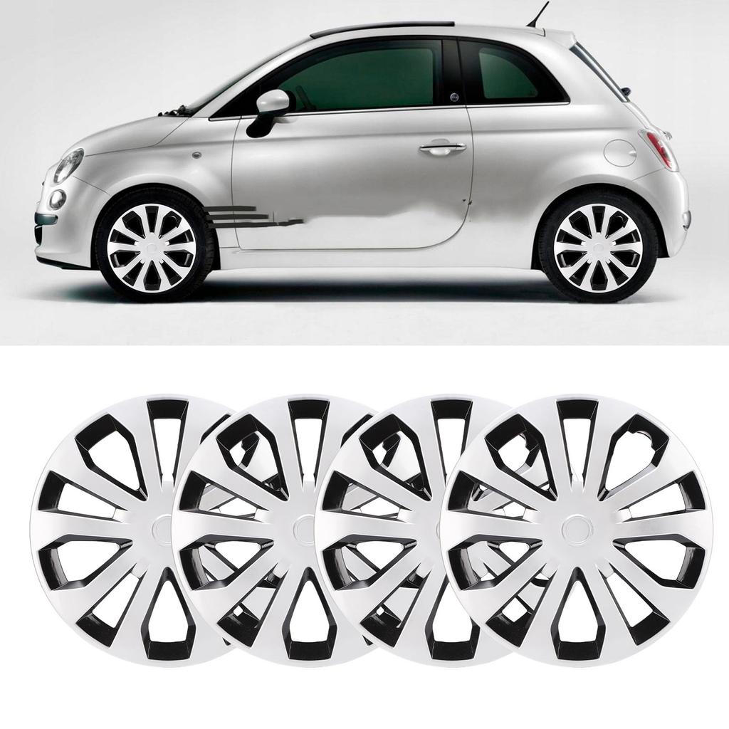 4 st 16 tums navkapslar ABS-nav R16-navsats för bilar, lastbilar, SUV