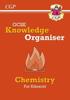 The GCSE Chemistry Edexcel Knowledge Organiser Book