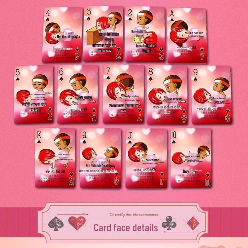 Erotic Ludo & Poker Board Game for Couples