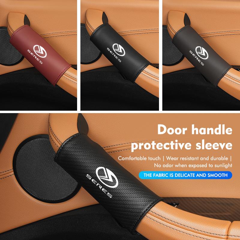 Car Door Inner Handle Protector Cover Handle Gloves Accessories For Seres FM5 M7 2022 2023