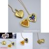 Collana Ciondolo Cuore Cartone Animato Carino Collana Cuore a Forma di Cuore Undertale Gioielli di Famiglia