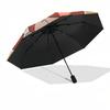 1pc SHOHOKU #10 Automatic Folding Umbrella - Portable 3-Fold Design, 8-Bone Iron Frame, Outdoor, Ideal Gift for Fans, Travelers, Daily Use, Festive Pr