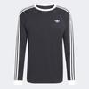 Adidas 3 STripe Long Sleeve T shirT Ke3546