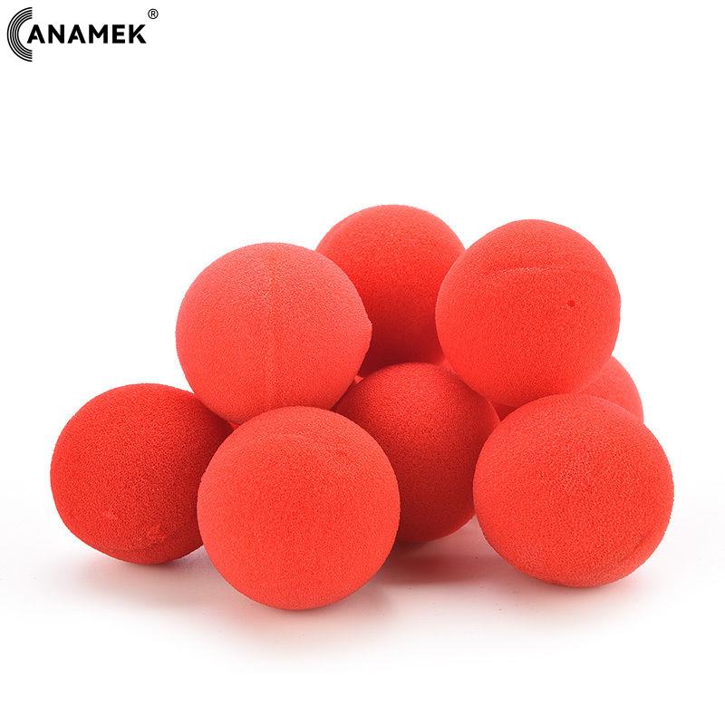 1Pc New Halloween Party Sponge Ball Red Clown Magic Nose Masquerade Clown Costume Explosion Curls Wig Wholesale Supplies