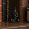 Figura de Anubis, Estatua del Dios Egipcio Impresa en 3D Meditando con Manos en el Corazón, Decoración de Escritorio Mítica para Oficina en Casa, Regalo Coleccionable