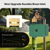 MOES Tuya Smart Bluetooth 1-Outlet Valve Sprinkler Water Timer Auto Programmable Controller Rain Delay Filter Washer App Control