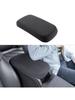 Car Center Consoles Cover for 2015-2022 Black Nylons Armrest Cover Arm Rest Box Lid Protectors
