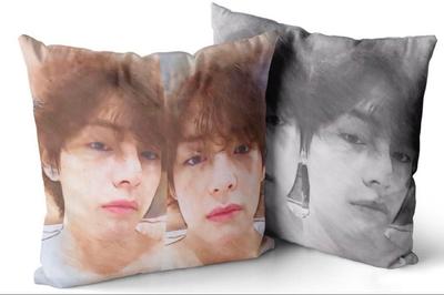 [USED] BTS Cushion Cover Taehyung V Tae