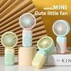 1PCS Handheld Small Fan Cute Mini USB Charging Small Fan Portable Portable Student Dormitory Desktop Small Electric Fan