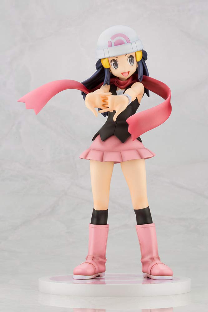 Series ARTFX J Hikari with Piplup Scale PVC Painted Finished Figure "Pokémon" 1/8
