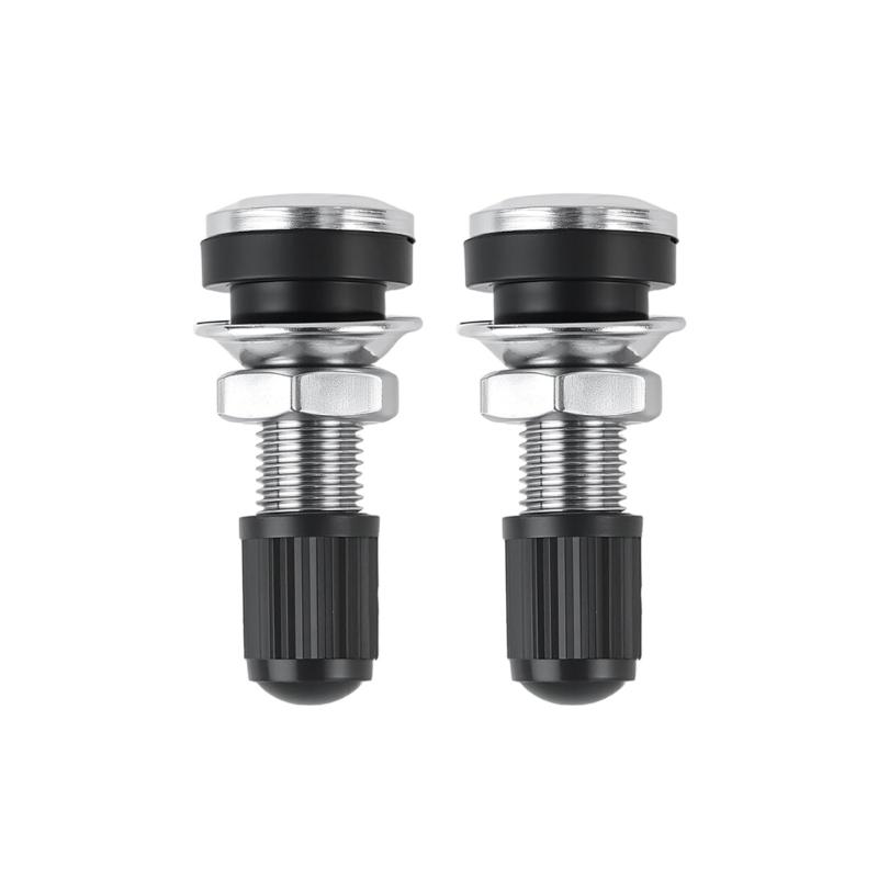 Brass Tire Valves Stem For Vehicle Motorcycle Tubeless Tires Crimped Installation Corrosion Resistant Durability Design
