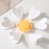 1 Set Refrigerator Magnets Cute Set of Six Clips Snack Storage Daisy Shape Gift Home Decor Durable 3D Design Creative 9x9cm