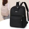Women's Simple Shoulder Bag Commuter Niche Solid Color Backpack Casual Bag