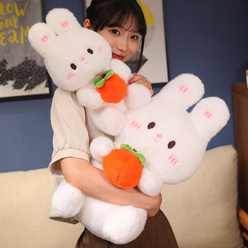 Rabbit Doll Plush Birthday Gift Rabbit Toy Persimmon Luck Decoration Animal