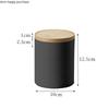 Wooden Cover Plastic Jewelry Box Rotatable Jewelry Storage Box Five-layer Jewelrys Sorting Box Desktop Round Earring Organizer