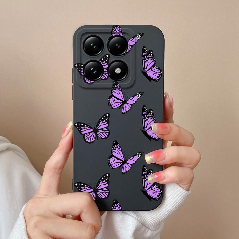 Cover For Xiaomi 14T 5G Case Fashion Love Heart Pattern Funda Shockproof Soft Silicone Phone Bags For Xiaomi 14T Pro Bumper Capa Xiaomi 14T Pro 5G