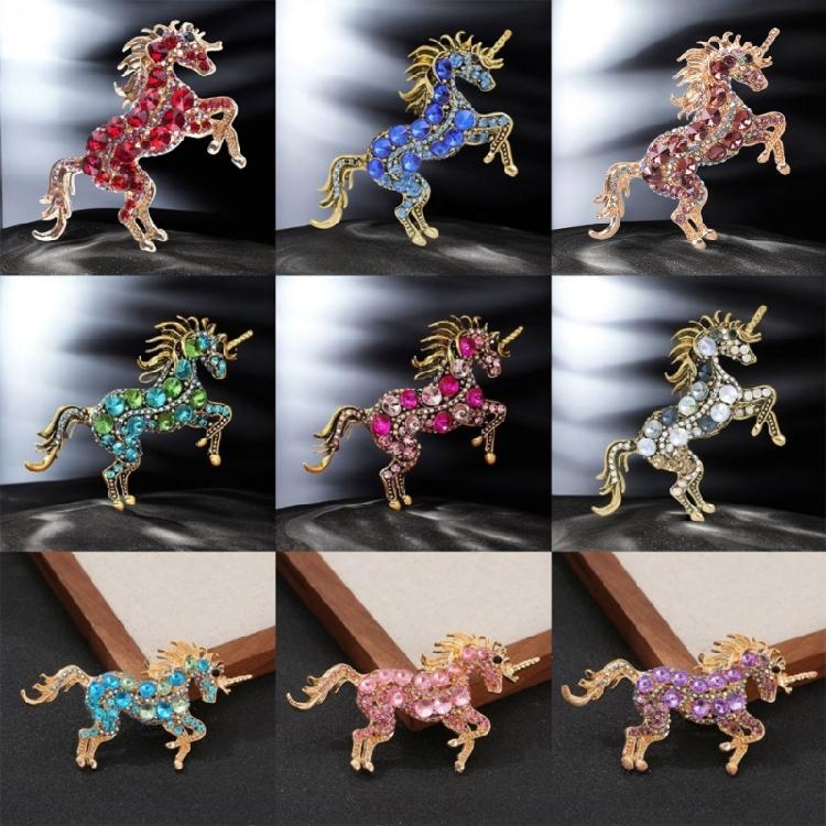 Trendy Unicorns Theme Pin Sturdy Alloy Construction for Teens and Adults Stylish Outfits