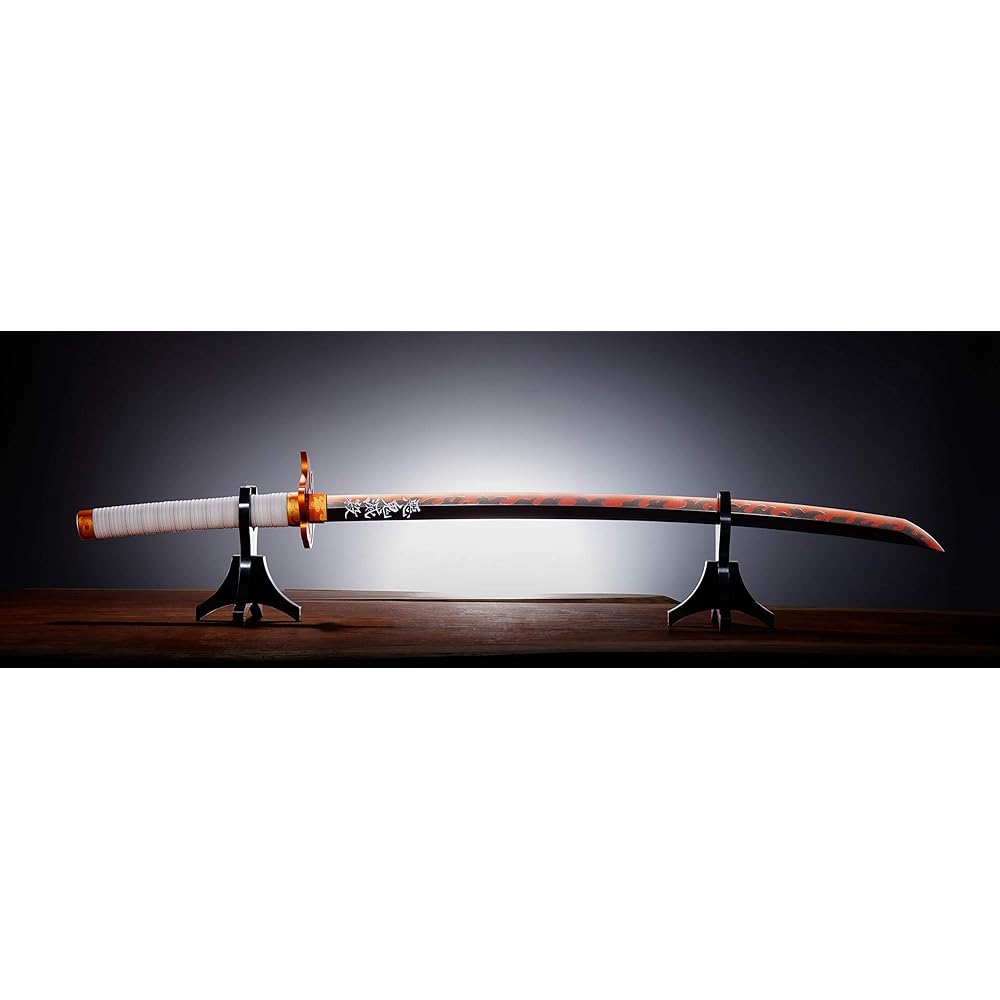 Tamashi Nations Bandai Spirits Demon Slayer Nichirin Sword Kyojuro Rengoku Collectible Prop Replica