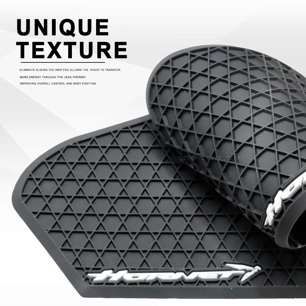 Motorcycle Non-slip Side Fuel Tank Stickers Waterproof Pad Rubber Sticker For HONDA CB750 CB 750 HORNET