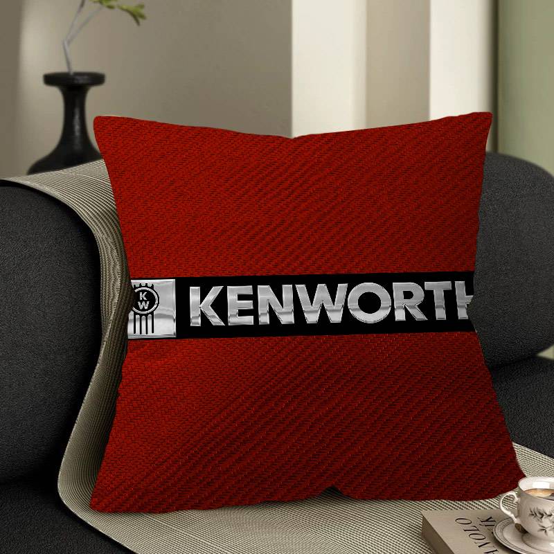 KENWORTH Logo Pillowcases Home Bedding Decorative Pillow Cover Wedding Super Soft Pillow Case