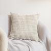 Modern Simple Corduroy Pillow Cover for Sofa Decor (Core Not Included)