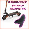 For Kugoo Kukirin G3 Pro Electric scooter Splash proof Front and Rear Mudguard Fenders Anti Collision Baffle Modified Accessory