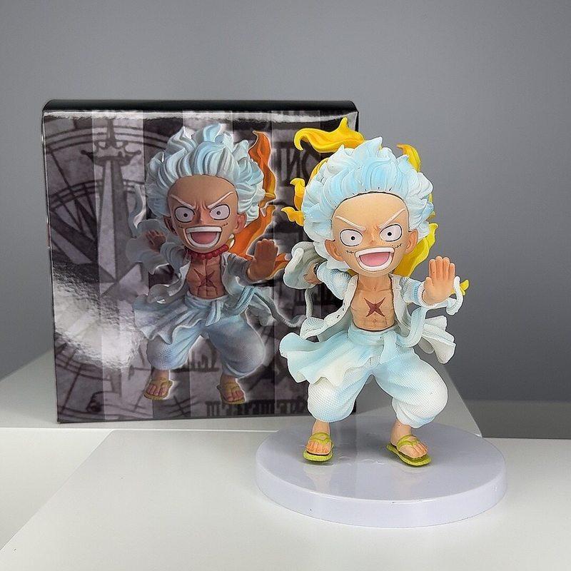 One Piece Flame Form Nika Luffy Flame Nika Luffy Handmade Doll Model Anime Wholesale