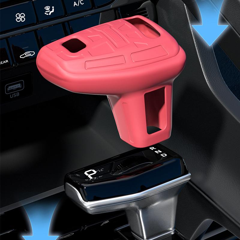 Для Hyundai Elantra CN7 2021 2022 2023 2024 2025 Силіконовий матеріал для захисної накладки на головку важеля перемикання передач центральної консолі