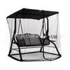 Patented Mosquito Net Outdoor Rocking Chair with Shade - Modern American Design for Garden & Balcony