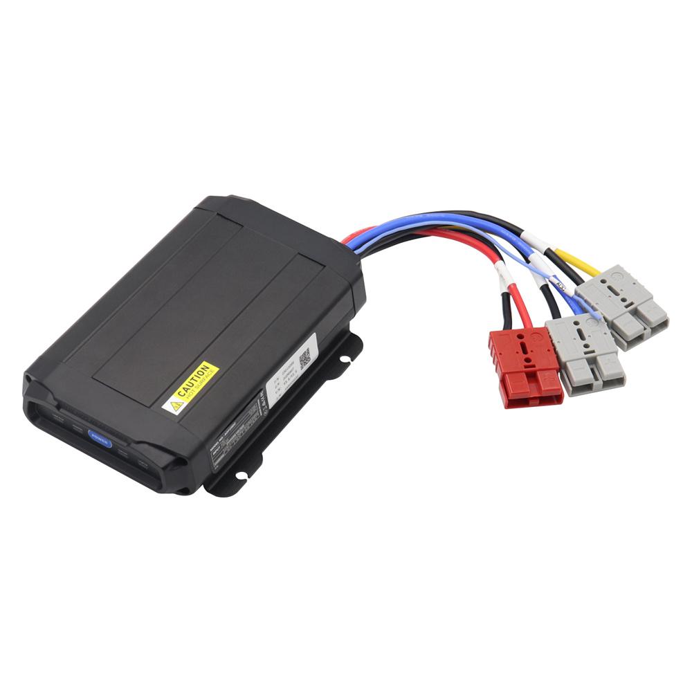 12-24V 25A DC Solar Dual Input Battery Charger Fit for RVs Campers Trailers Boat