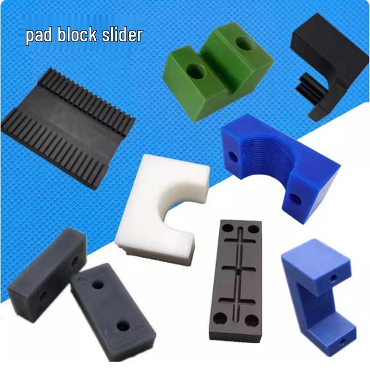 Stütz- und Kollisionsschutzschieberblock aus Nylonpolymer