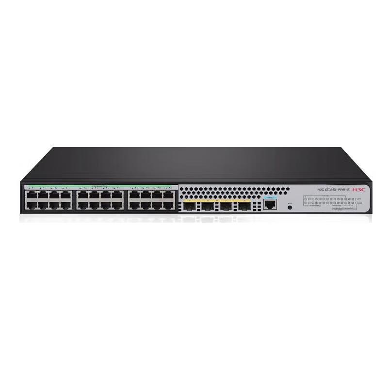 H3C S5024X-PWR-EI 24-Port Gigabit PoE+ Managed Switch with 4x 10G SFP+
