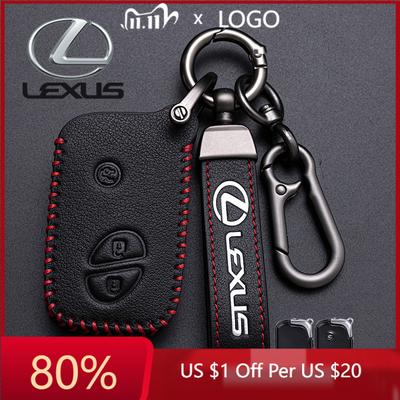 2026 Hot Interior Stickers Leather Car Key Case Cover For CT200H GX400 GX460 IS250 IS300C RX270 ES240 ES350 LS460 GS300 45