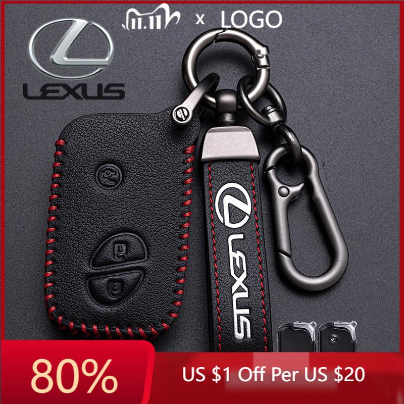 EAV3 2026 Hot Interior Stickers Leather Car Key Case Cover For Lexus CT200H GX400 GX460 IS250 IS300C RX270 ES240 ES350 LS460 GS300 45