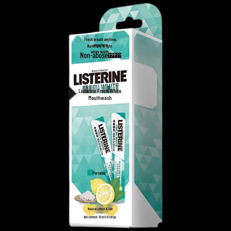 

Listerine Fresh & Bright Mouthwash