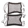 1PC Luggage Net Motorcycle Cargo Net High Elastic Double Layer Motorcycle Net For Helmet Storage Bungee Cargo With Hooks