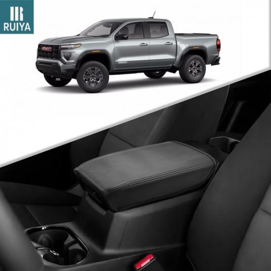 RUIYA Car Center Console Armrest Cover Protector Mat For 2023-2026 GMC Canyon