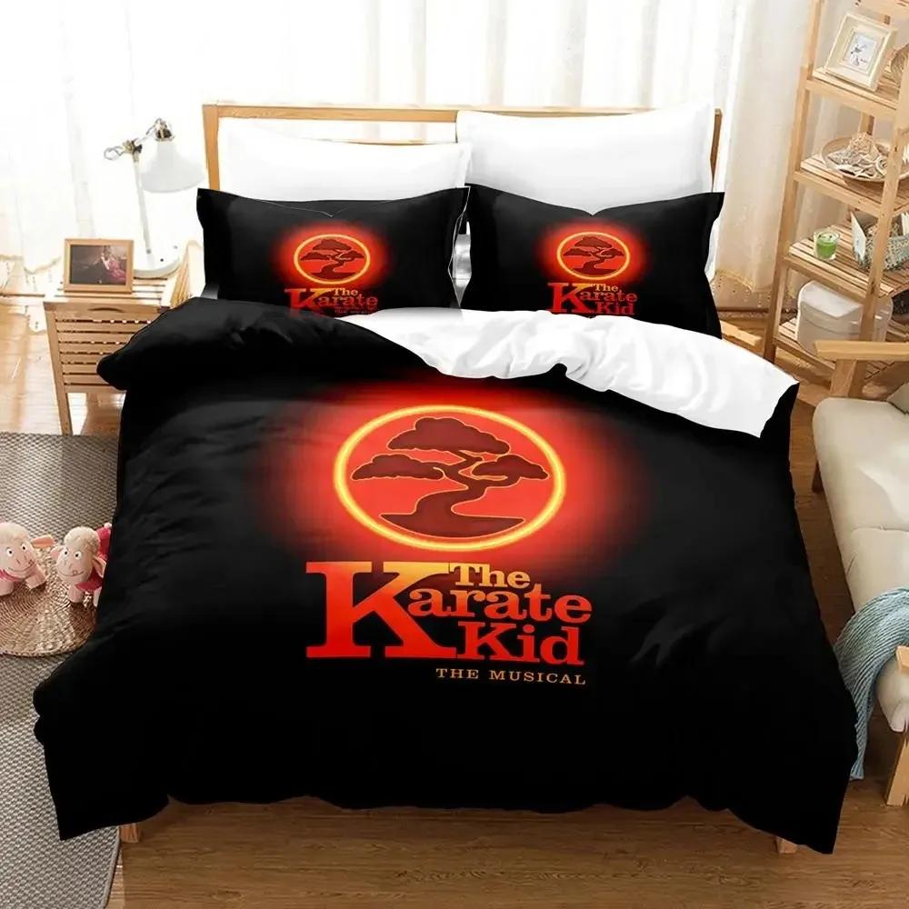 Karate Kid Bedding Set Boys Girls Twin Queen Size Duvet Cover Pillowcase Bed Kids Adult Fashion Home Textileextile
